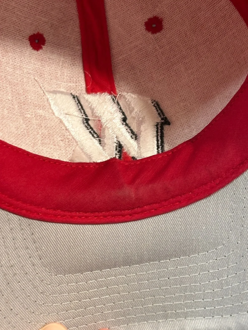 Vintage University of Wisconsin Badgers Team Spirit NCAA Snapback Hat